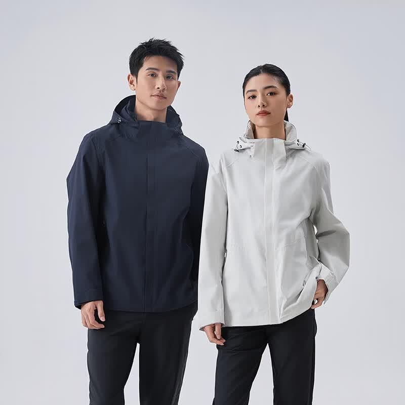 YETUOSEN Unisex Outdoor Windproof Waterproof Heat-Sealed Jacket 8836