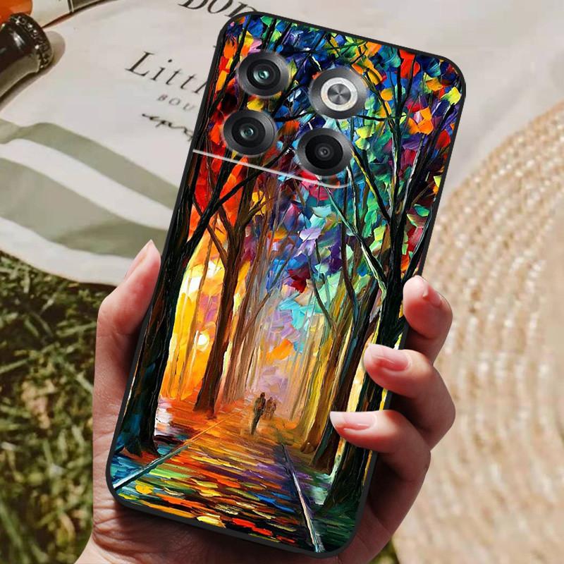 För Fodral OnePlus 10T 5G Fodral OnePlus 10T 5G Coque Silikon Stötfångare Mjuk TPU Stötsäker Baksidesfodral För One Plus 10T 10 T Fundas