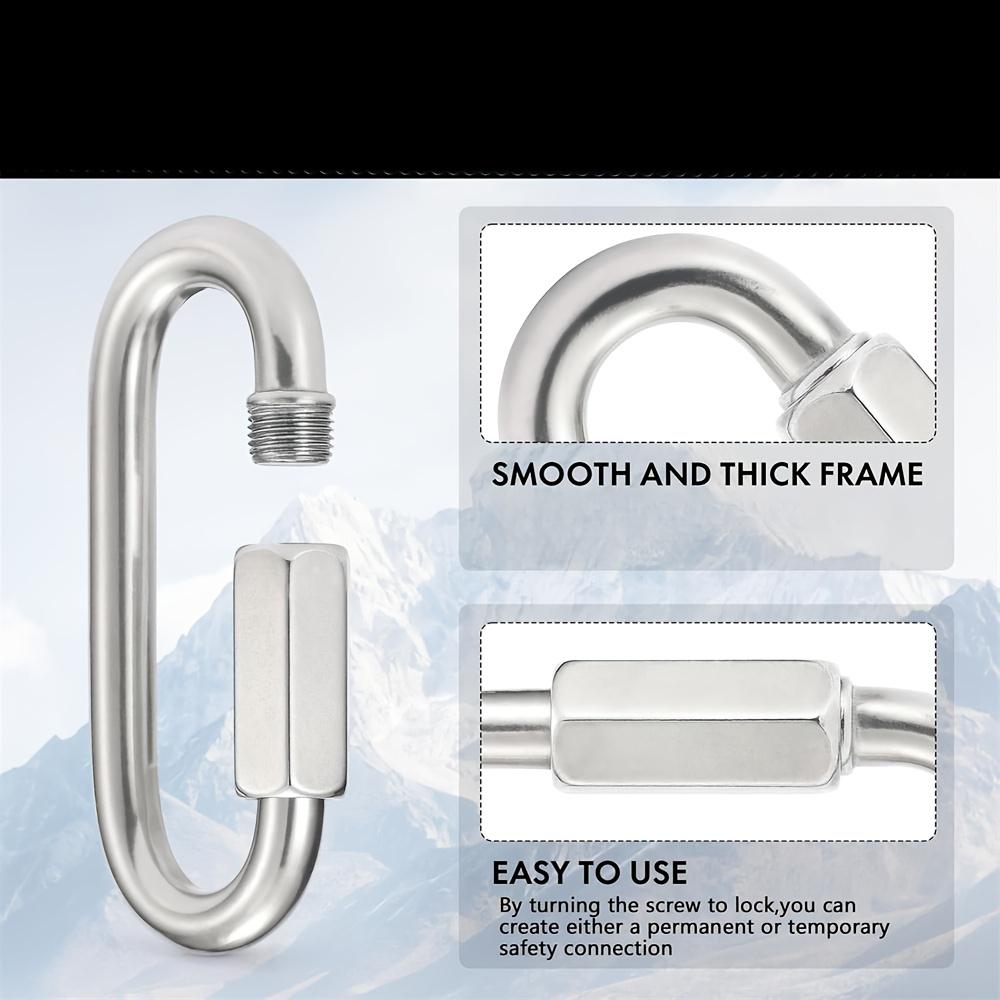 6 stuks/12 stuks Kettingschakels Snelkoppelingen - Kettingschakelaar, Kettingschakelhaken