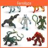 Mythical Creature Pvc Model Large Gorilla Beast With Lava And Ice Crystal Features For Collectors
