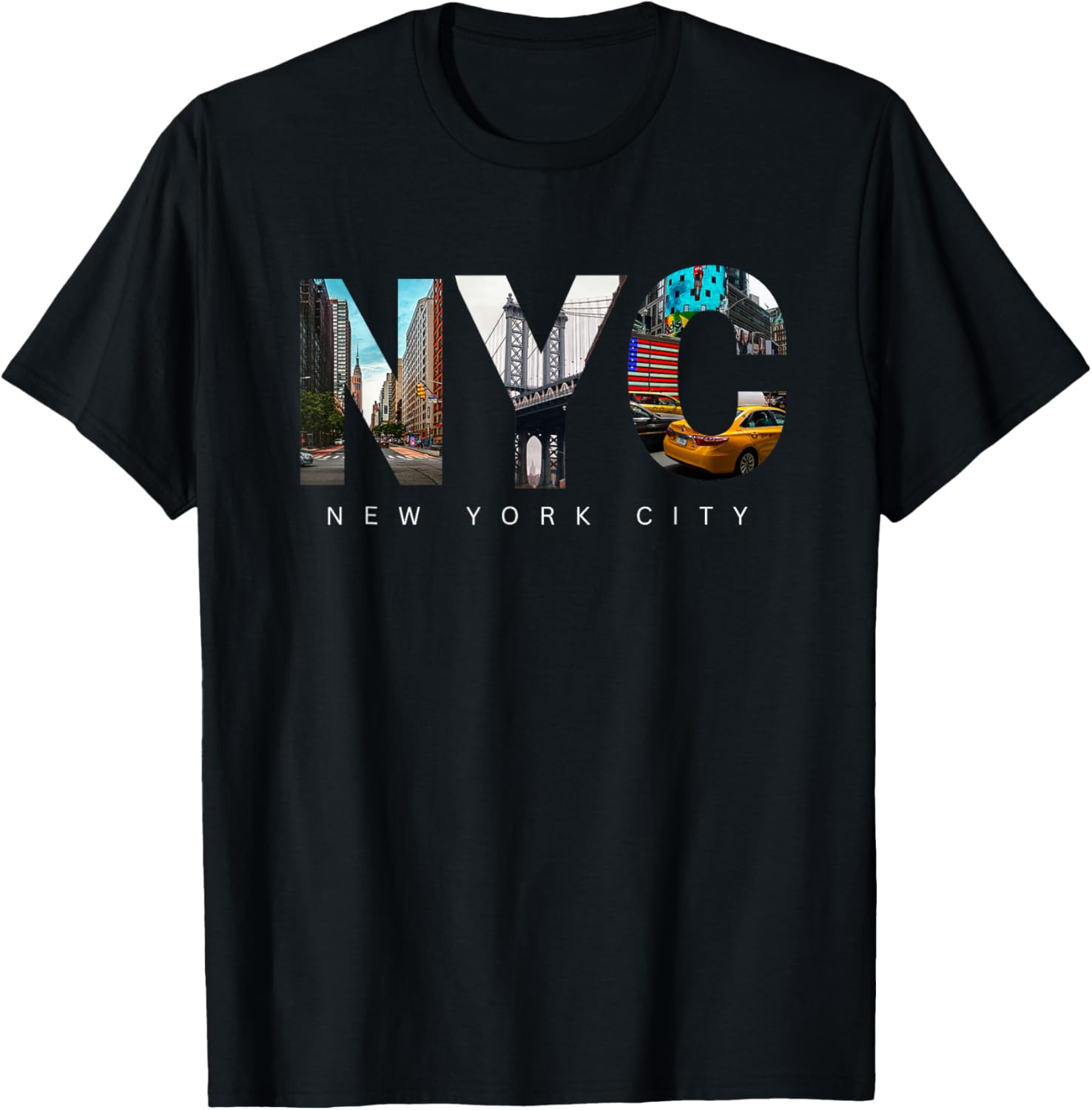New York City Tee Shirt NYC Skyline Souvenir Men Women Kids T-Shirt S разноцветный