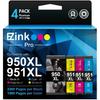 E-Z Ink Pro 822XL 822 Ink Cartridges High Yield Remanufactured Replacement for Epson 822 822 XL T822 Ink Cartridges Combo Pack To Work with Workforce