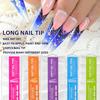 240pcs Long Fake Nail Professional Home Salon DIY Transparent Full Cover Nail Tip for Nail Artist Novice