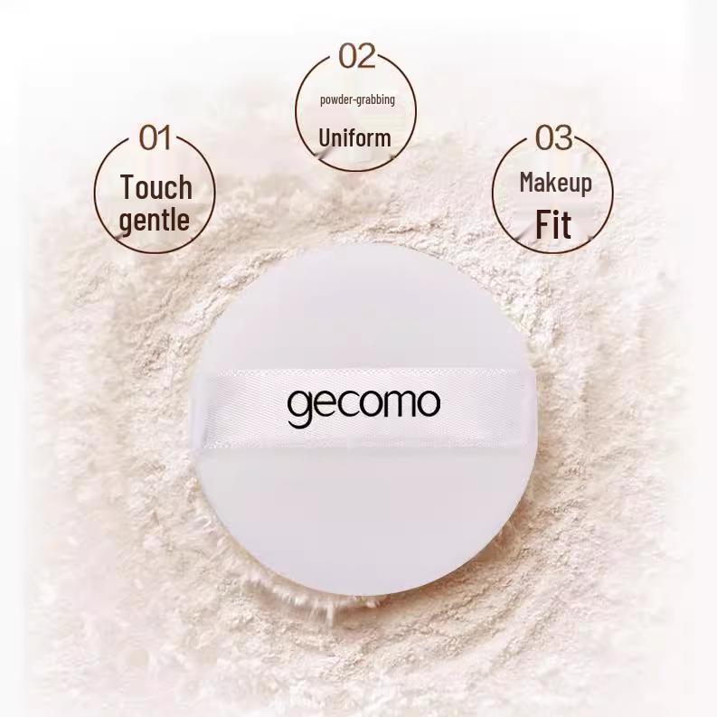 Ge Meng Long-lasting Breathable Setting Powder - Fine Contour, Waterproof & Sweatproof, Smudge-resistant Transparent Loose Powder