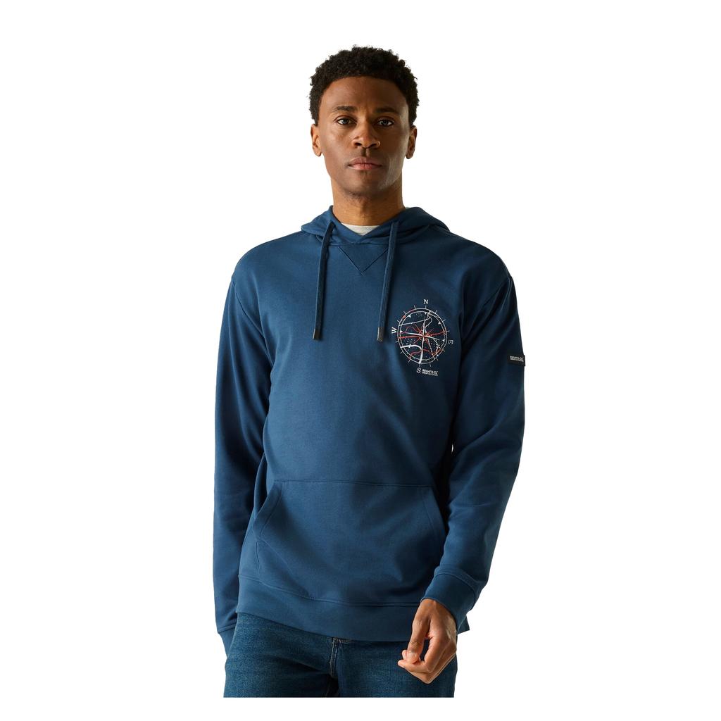 Regatta Mens Cline Compass Hoodie