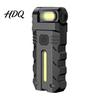 Outdoor Flashlight 1/2/3Pcs 180 Degrees Rotating Head Magnetic Dual Beam LED Degree Swivel Work Light USB Rechargeable Pocket-Size Camping EDC Lamp