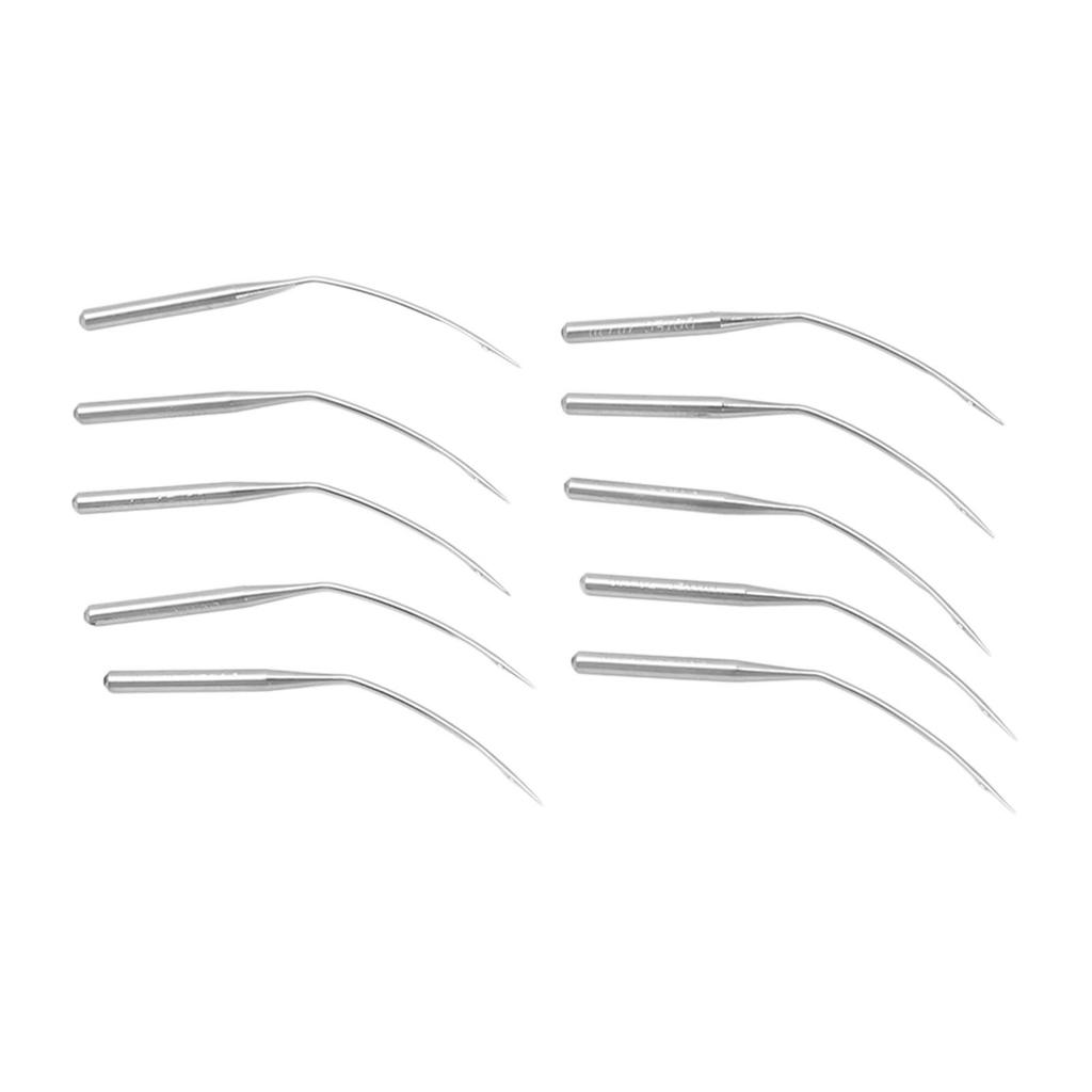 10Pcs Blindstitch Curve Sewing Needle Size 10 70 Smoothing Steel Sturdy LWX6T Sewing Needles for Repair Replacement