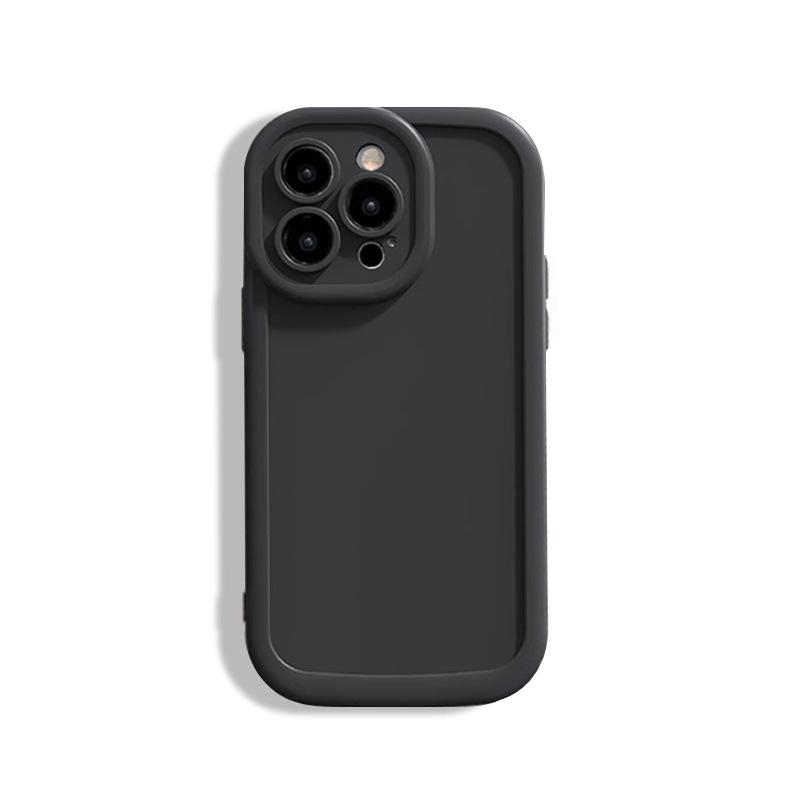 Applicable To Apple 11Pro Simple XSMax Puff Case iPhoneXR Anti-drop X/XS Protective Soft Case