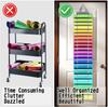 Craft Storage Organizer Vinyl Roll Holder Vinyl Storage Rack Hanging Closet