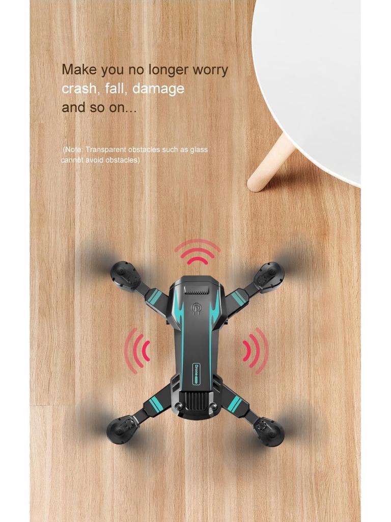 S6 Cross-border Folding Drone with 8K Dual Camera, Intelligent Obstacle Avoidance, and Remote Control for Aerial Photography