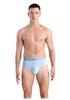 Comfortable Antibacterial Cotton Briefs for Teen Boys with Simple Lettering