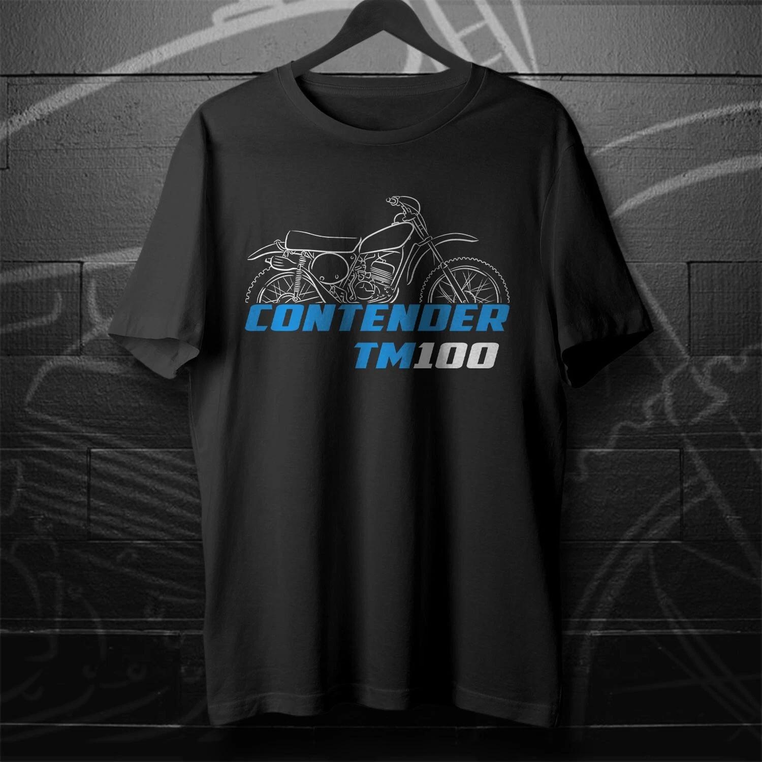 Suzuki TM100 Contender 1973-1976 - Motorcycle T shirt for Riders S