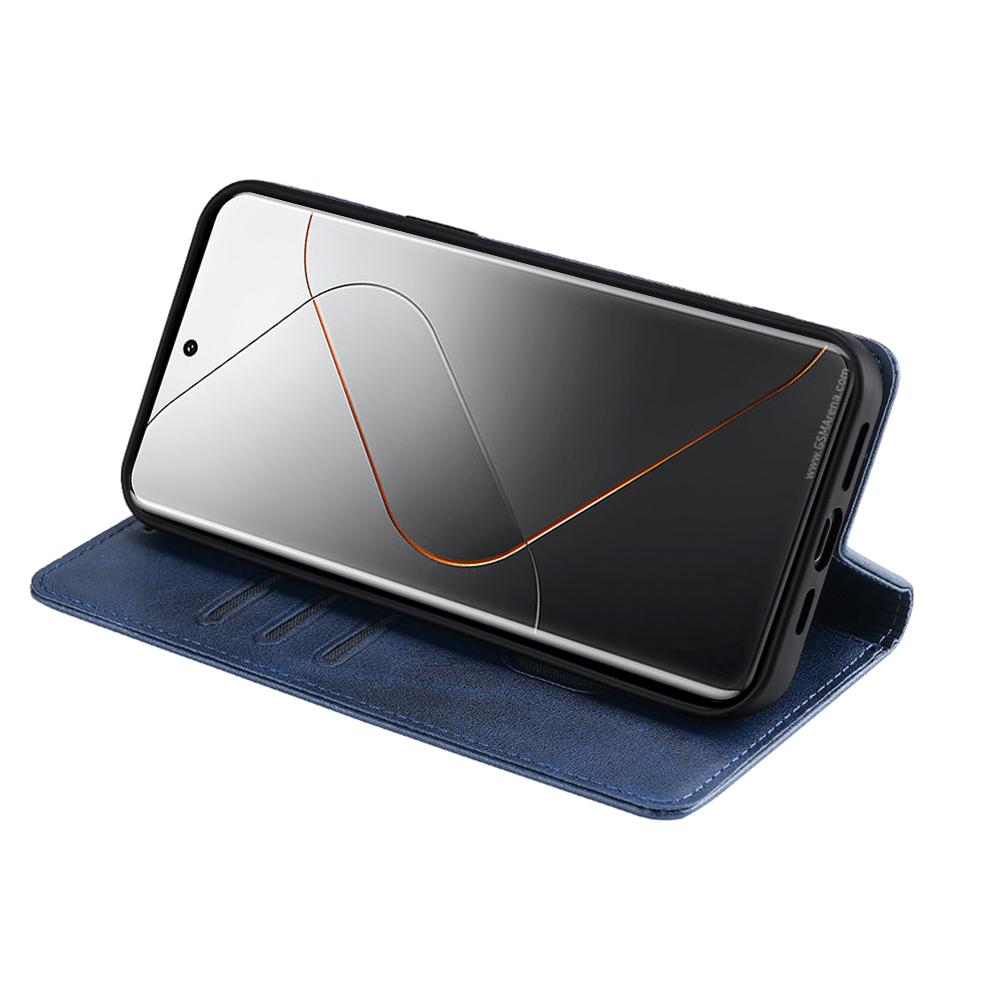 Business Leather Flip Phone Case for Xiaomi 14 13 13T Pro 13 Ultra Lite Magnetic Case Cover Stand Wallet Case for Mi 14 Funda