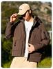 Men's American-Style Thickened Duck Down Hooded Winter Jacket - Trendy, Warm, Ski Outerwear for Couples