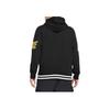 Nike Alphabet Logo Print Drawstring Hoodie Long Sleeve Sweatshirt Men Tops Black DD6168-010