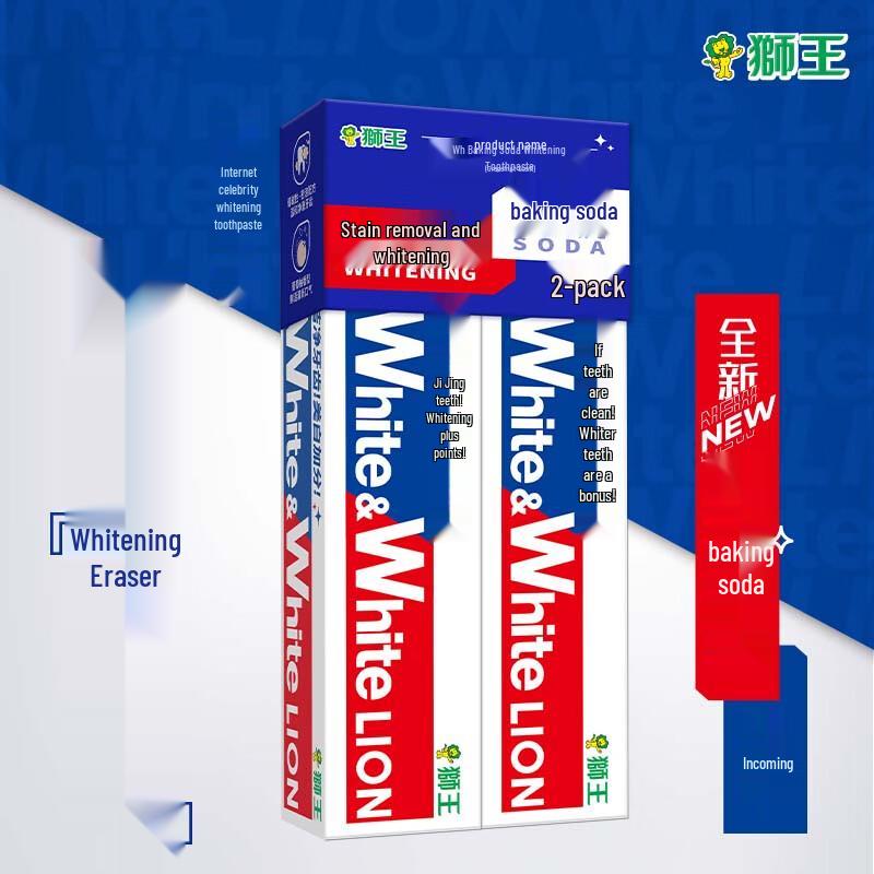 

Lion Grapefruit Baking Soda Whitening Toothpaste - Family Pack
