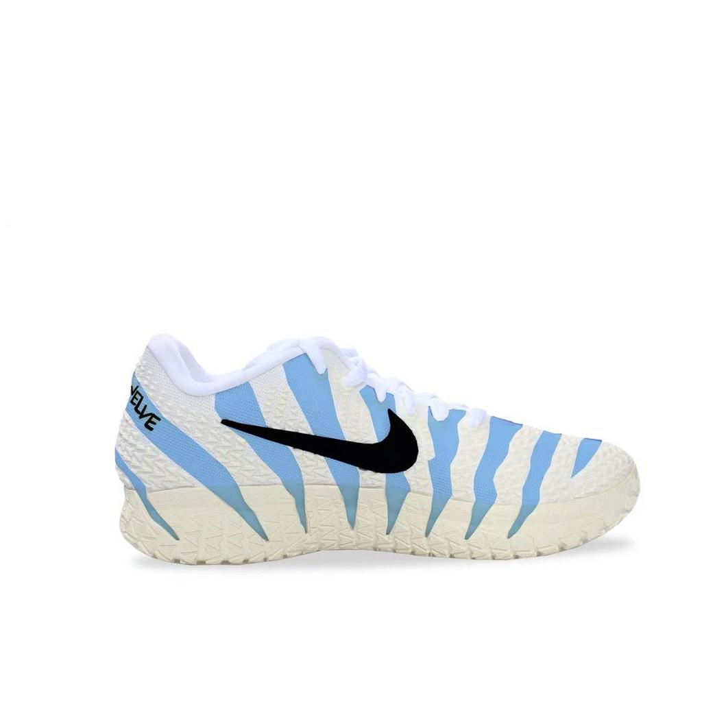 Nike Scarpe da Basket Basse Ja Morant 3 Antiscivolo Resistenti all'Abrasione Unisex Bianco Blu HF2794-101(Team1180-)
