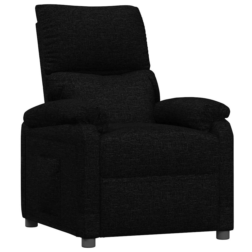 Relax Chair Black Fabric