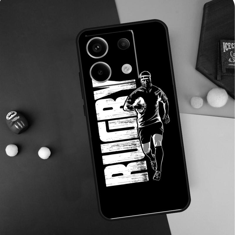 

Rugby Football Sport Case For Xiaomi Redmi Note 14 13 12 11 10 9 15 Pro Plus Redmi 15 14C 13C 10C 12C 15C Funda Redmi Note 10 4G
