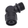 Diving Regulator Connector 110 Degree Angle Stainless Steel Rotating Adapter for Second Stage Regulator