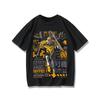 Neon Genesis Evangelion End of Eva Maglietta con Occhio Stile Classico Manica Corta Unisex Uomo Donna Estate Girocollo Cotone T-shirt