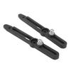 Motorcycle Windshield Adjuster Bracket CNC Aluminum for V Strom DL 800DE 2022 2024 Black Coated