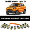 ZITWO 7Pcs For Suzuki S-Presso Spresso 2020 2021 2022 2023 2024 2025 LED Interior Dome Map Reading Trunk Light Kit Accessories