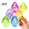 TPR Stress Ball Water Drop Relief Toy, Anxiety Reduction Waterdrop Sensory Clear Relaxation Desk Toy Pinch Fidget Portable Decompression