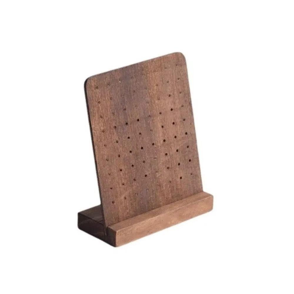 Wooden Wood Earring Stands 72 Holes Earrings Display Stand Earring Holder  Jewelry Storage Rack