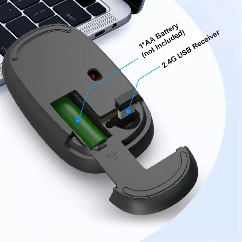 Silent Bluetooth Mice Bluetooth 5.0 Computer Mouse High-quality Wireless Mouse  School