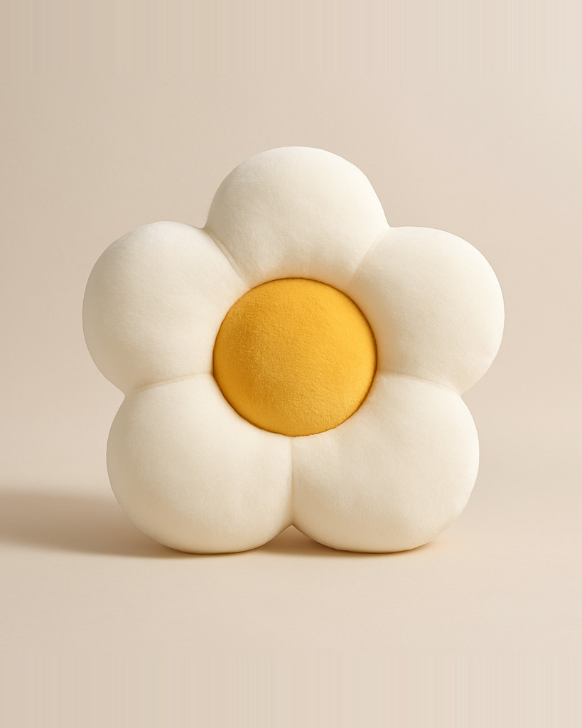 Adorable Sunflower Pillow: Seat Cushion, Sofa Cushion, Car Backrest, Bay Window Decor, Nap Pillow, Living Room Floor Mat.