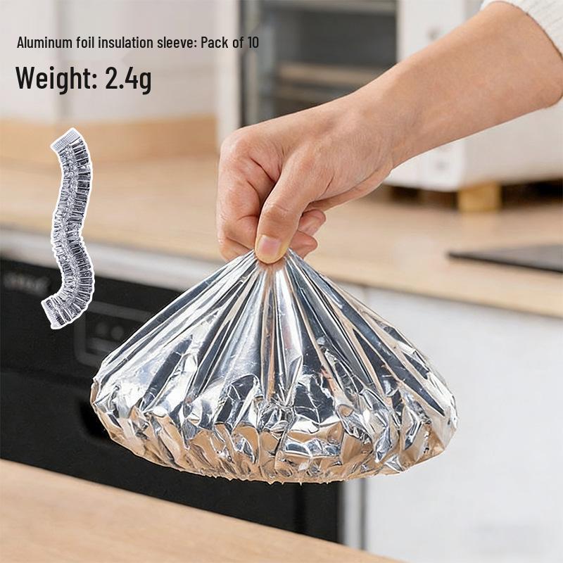 Thickened Aluminum Foil Insulated Food & Dish Cover for Heat Retention