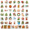 50 Christmas Sticker Sheets for DIY Decoration: Perfect for Notebooks, Luggage, Journals, and Festival Activities