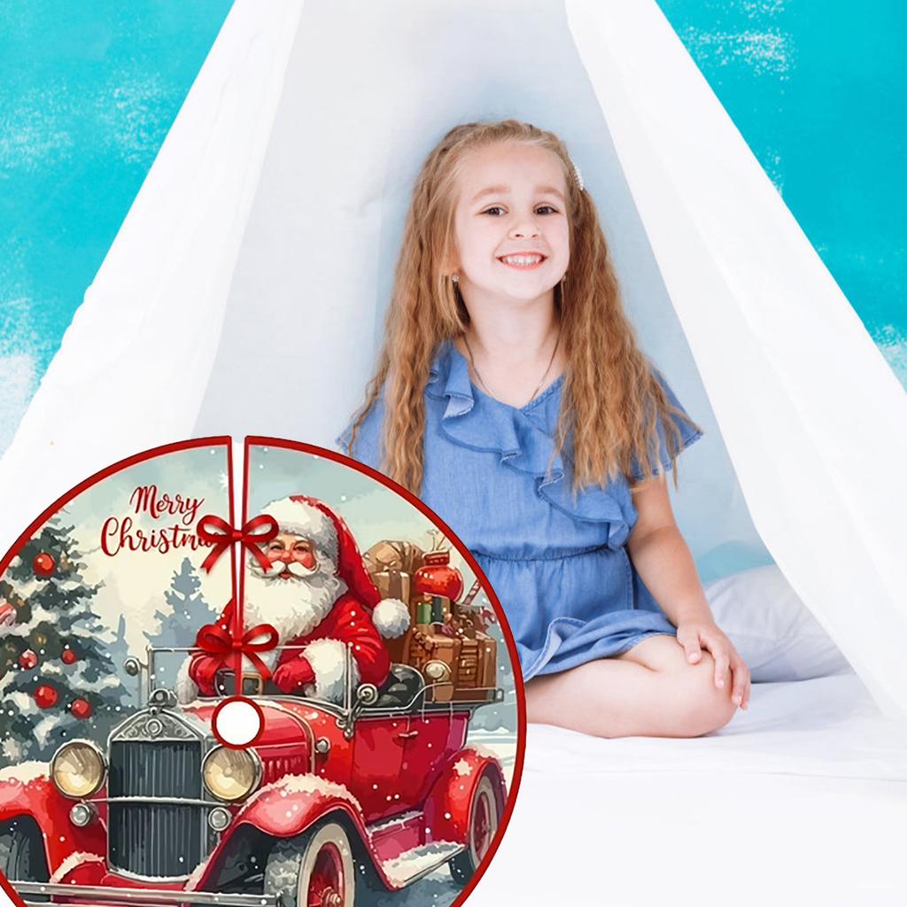 Dekorace sukně na vánoční stromeček pro domácnost Dekorace na vánoční stromeček Ornament sukně Slavnostní sváteční dekorace večírek Vnitřní Venkovní