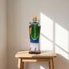Crown Figure Figurine Classical Resin Statue with Regal Sculpture for Collectors, Shelf, Desk,