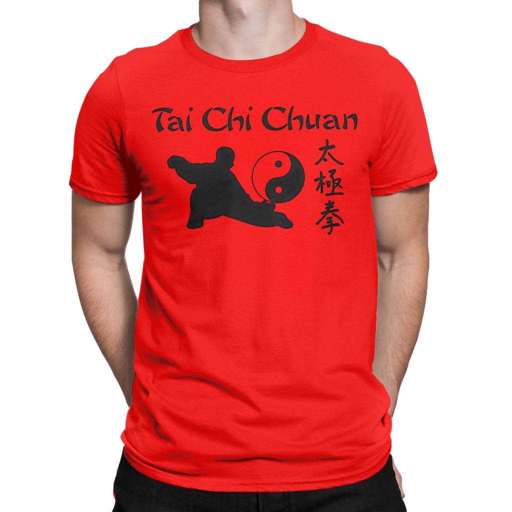 Tai Chi Chuan Tshirt Summer Cotton Tshirts For Unisex Harajuku Pattern Tee Shirt Shortsleeve Y2k Basic Clothing