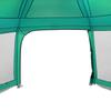 Pool Tent with Removable Canopy and Mesh Walls Sea Green 618 x 532 cm