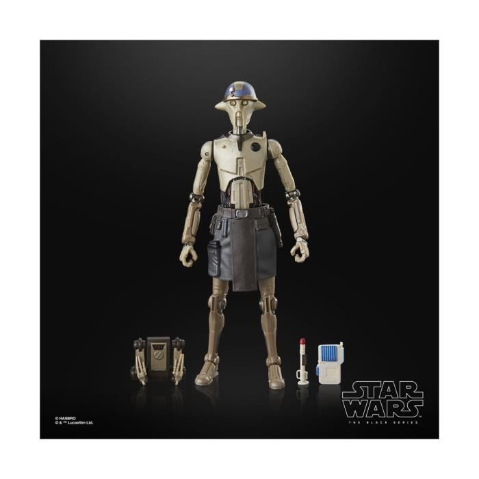 Figurine star wars - hasbro - professor huyang - black series - mixte - 14 ans et plus