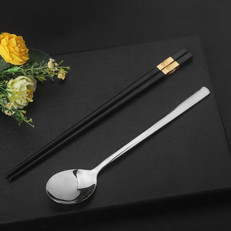 Ru Han Korean Bone China Public Cutlery Gift Set