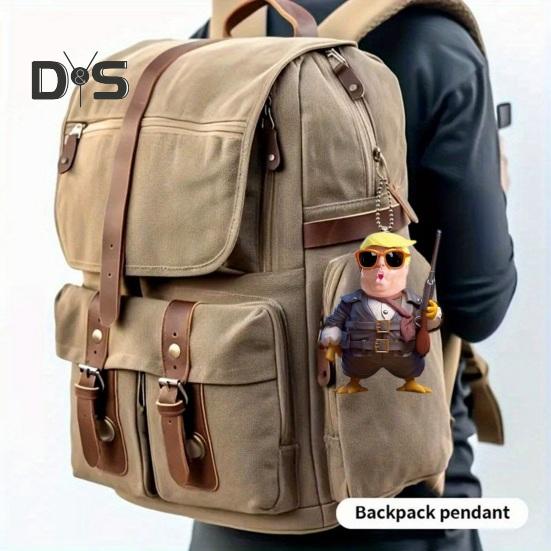 

Автомобильный акриловый кулон с подвесной цепочкой, мультяшная форма Трампа, хорошие детали, автомобильное зеркало, подвесной орнамент, аксессуары для салона автомобиля, праздничный подарок