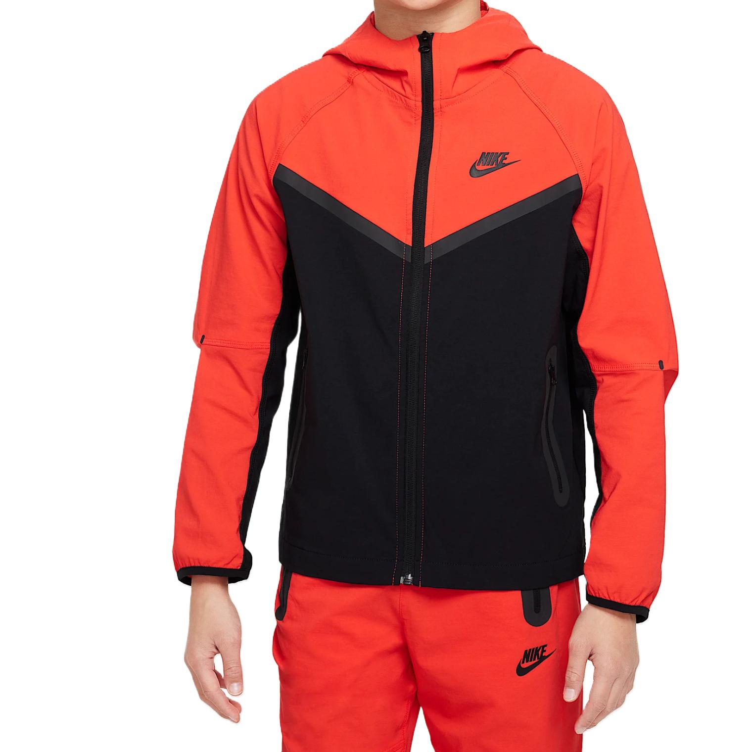 Nike Kids Jackets Hooded Moderate HQ8911-011 L