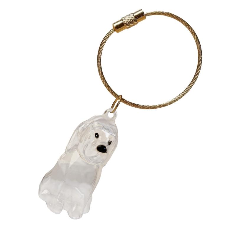 Dog Furs Keepsakes Keychain,Dog Hair Holder Keychain Pet Furs Keepsakes Keychain