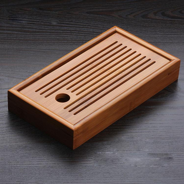 Chinese Traditions Bamboo Tea Tray Solid Bamboo Tea Board Kung Fu Tea Tools for Cup Teapot Crafts tray,Chinese Culture Tea Set