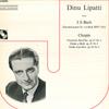 LP Record DINU LIPATTIKLAVIEREDUARD VAN BE  J.s.bachKlavierkonzert Nr.1 Dmoll DISCO541 JECKLIN 1977 Switzerlan Classical Used