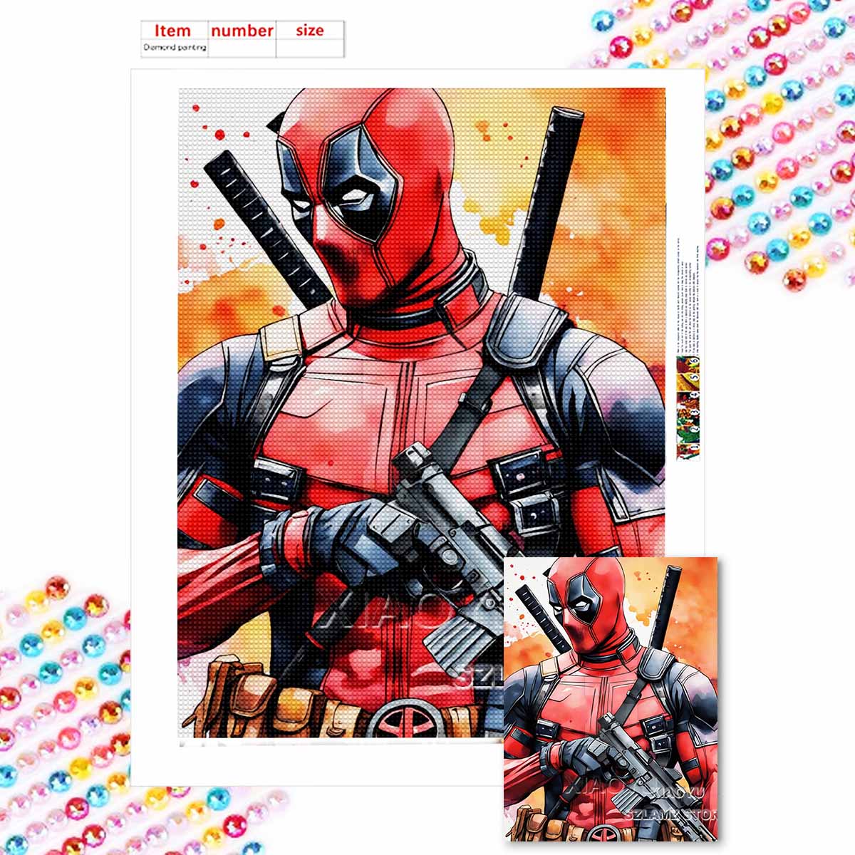 

Наборы для алмазной вышивки 5D DIY для взрослых, наборы с полными круглыми кристаллами для начинающих для украшения стен дома Round 20x30cm