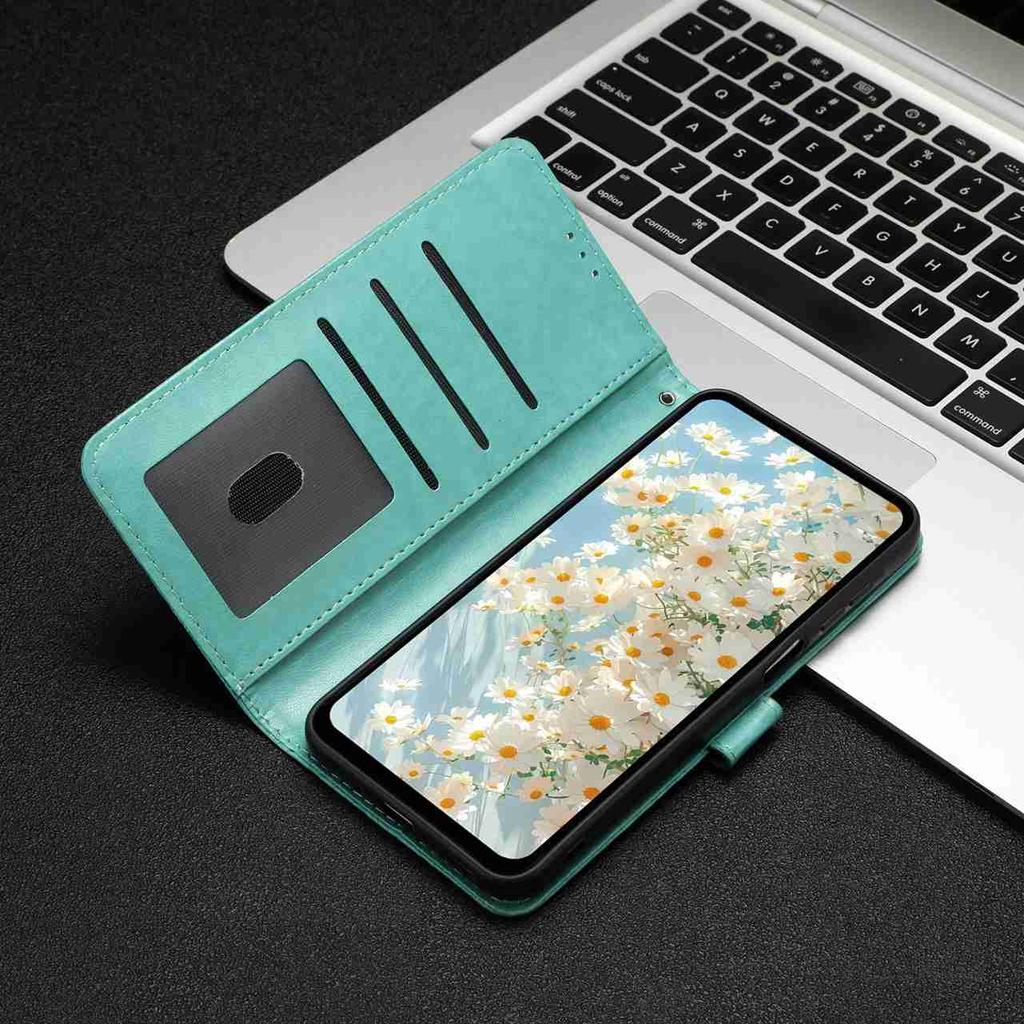 10barevné pouzdro na flip kartu s embosovanou sedmikráskou pro Motorola Moto E13 E20 G05 G54 Edge 40...