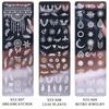 Retro Flower Butterfly Nail Art Templates Stamping Plate Snowflake Animal Lace Stamp Templates Plate Nail Art Decor Tools