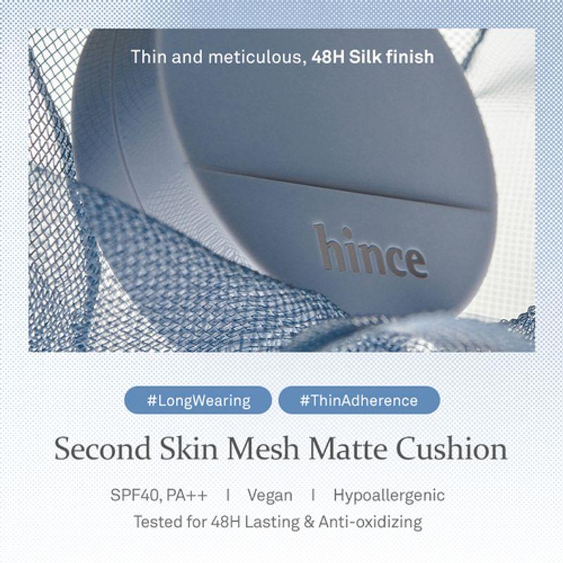 HINCE Second Skin Mesh Matte Cushion (4 Colors)