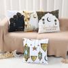 4Pcs 45x45cm Ramadan Decoration For Home 2026 Eid Mubarak Cushion Cover Eid Islamic Muslim Happy Eid Mosque Party Pillowcase