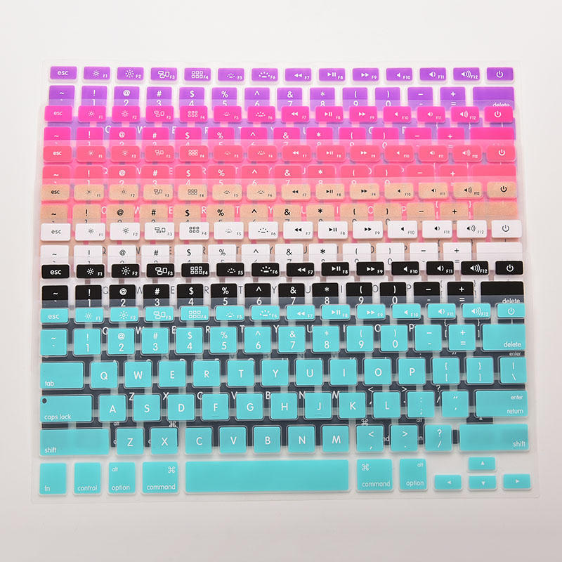 Silicone Keyboard Skin Cover Case For Macbook Air Pro 13" 15" 17" Inch